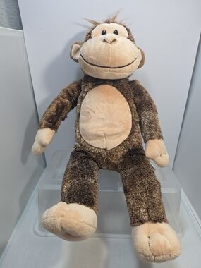 Build A Bear Workshop Chimpanzee Monkey Plush Stuffed Animal 18"